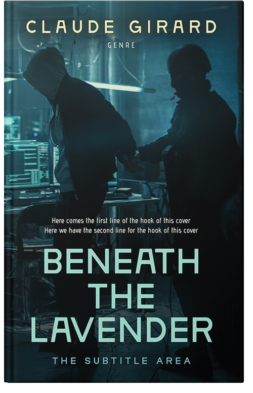 Front view of Premade Mystery & Thriller & Suspense Book Cover - Firefly