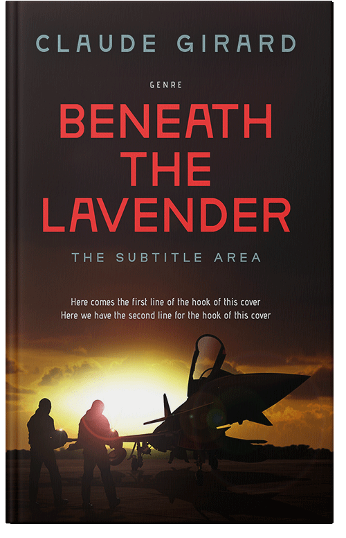 Front view of Premade Action & Adventure Book Cover - Japonica