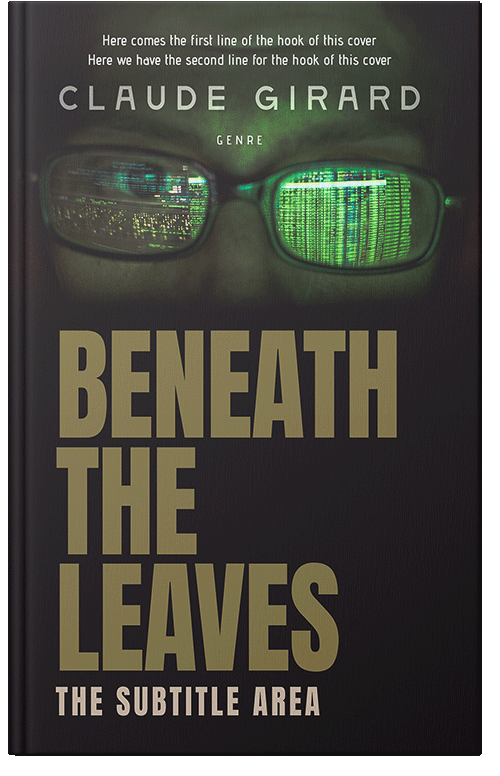 Front view of Premade Mystery & Thriller & Suspense Book Cover - Heavy Metal