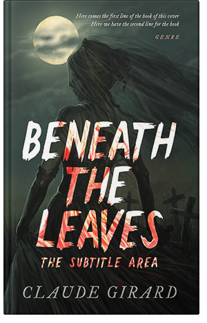 Premade Book Cover Heavy Metal