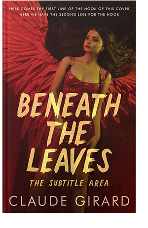 Pre Made Book Cover Raw Sienna