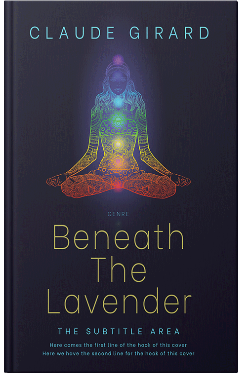 Front view of Premade Health & Mind & Body Book Cover - Mirage