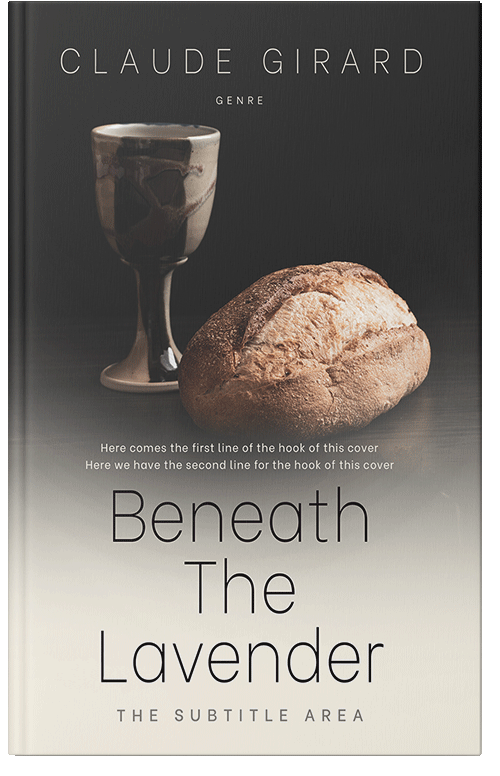 Front view of Premade Religion & Spirituality Book Cover - Pearl Bush