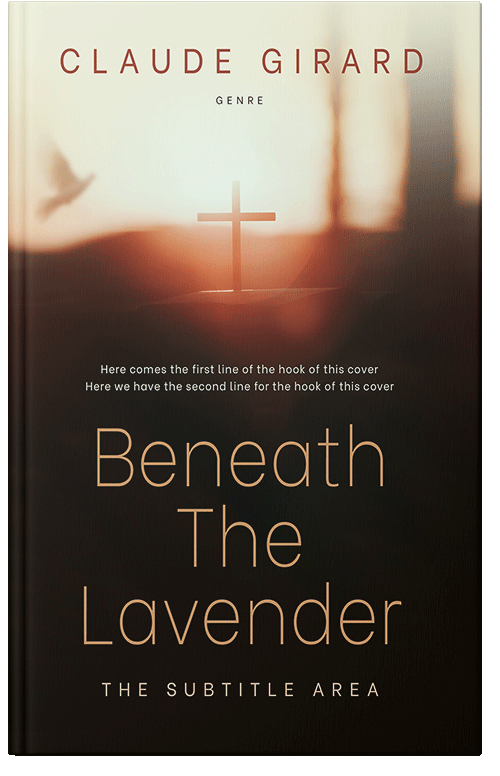 Front view of Premade Religion & Spirituality Book Cover - Crowshead