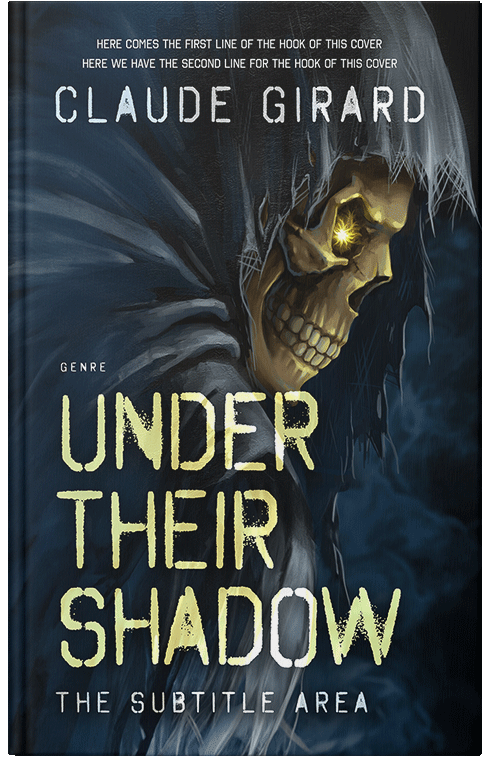 Front view of Premade Horror Book Cover - Mirage