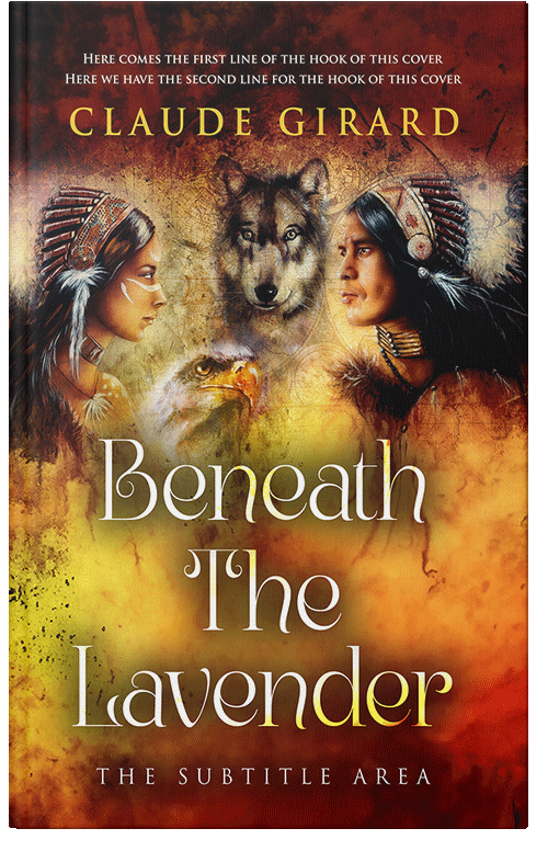 Front view of Premade Fantasy Book Cover - Bull Shot