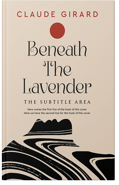 Front view of Premade Health & Mind & Body Book Cover - Double Spanish White