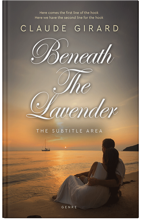 Front view of Premade Romance Book Cover - Coffee