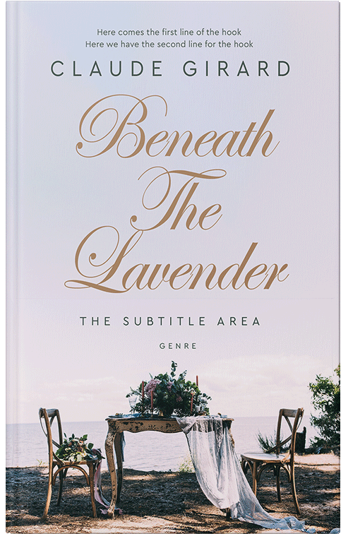 Front view of Premade Romance Book Cover - Mischka