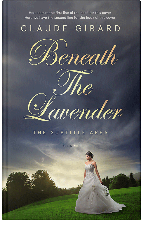 Front view of Premade Romance Book Cover - Cape Cod