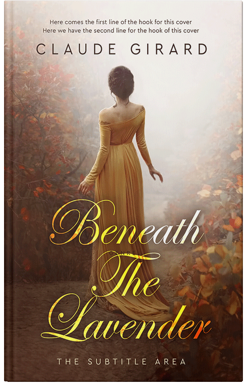 Front view of Premade Fantasy Book Cover - Pearl Bush