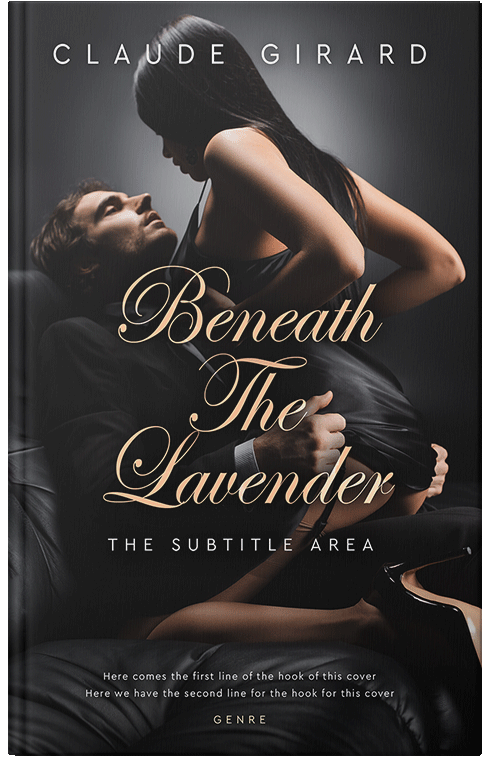 Front view of Premade Erotica Book Cover - Cod Gray