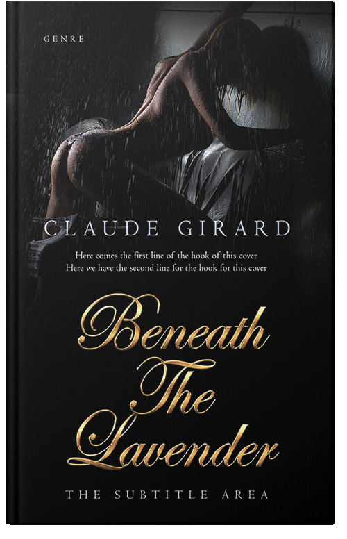 Front view of Premade Erotica Book Cover - Cod Gray