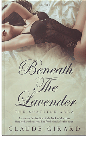 Pre Made Book Cover Foggy Gray