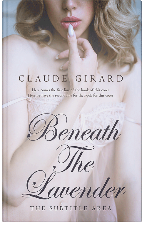 Front view of Premade Erotica Book Cover - Bon Jour