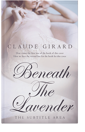 Pre Made Book Cover Bon Jour