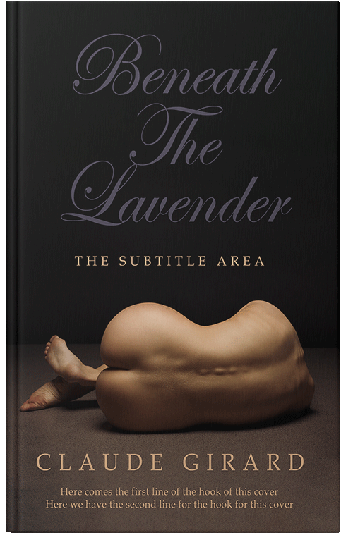 Front view of Premade Erotica Book Cover - Cod Gray