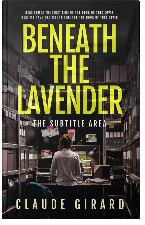 Front view of Premade Mystery & Thriller & Suspense Book Cover - Wattle