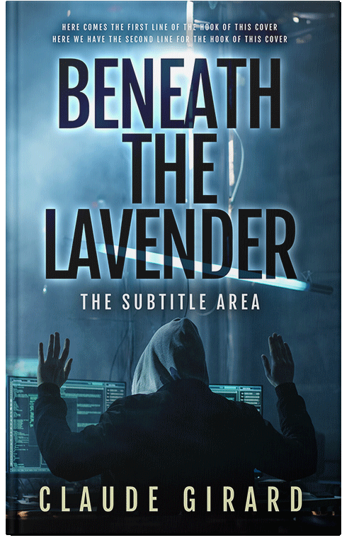 Front view of Premade Mystery & Thriller & Suspense Book Cover - Firefly