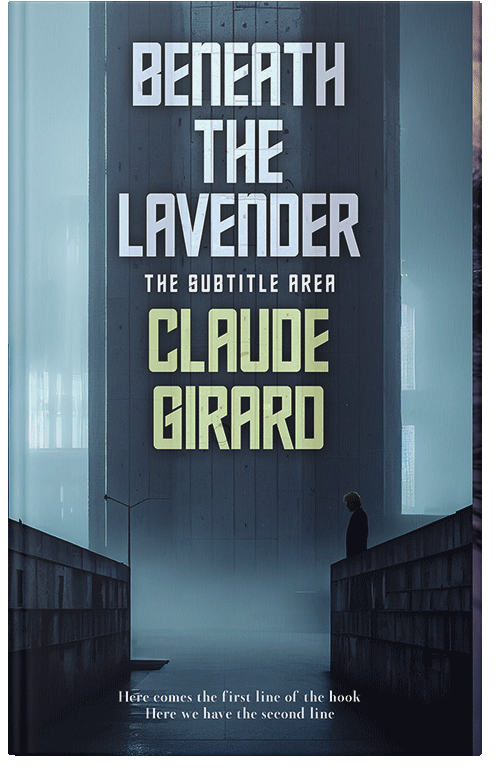 Front view of Premade Mystery & Thriller & Suspense Book Cover - Mirage