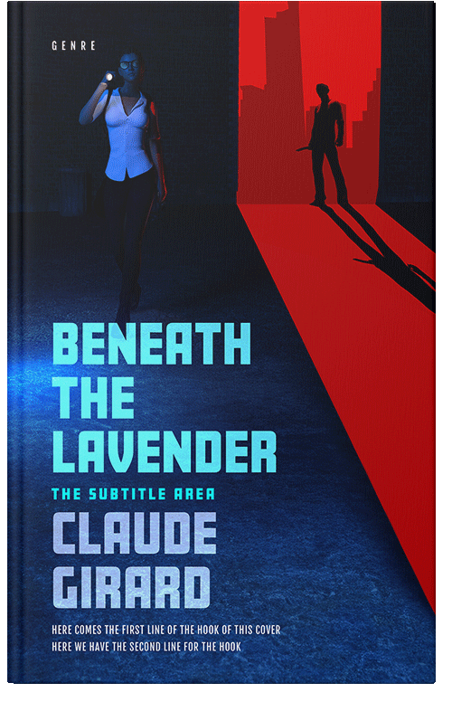 Front view of Premade Mystery & Thriller & Suspense Book Cover - Tall Poppy