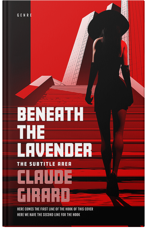 Front view of Premade Mystery & Thriller & Suspense Book Cover - Punch