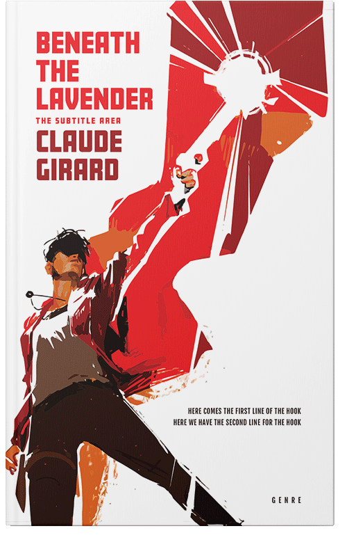 Front view of Premade Romance Book Cover - Sambuca