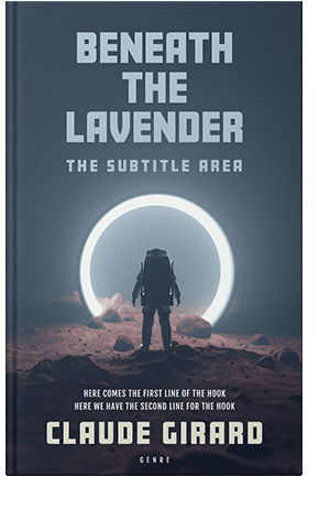 Pre Made Book Cover Pickled Bluewood