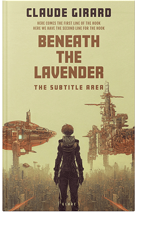 Pre Made Book Cover Winter Hazel