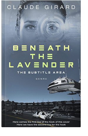 Pre Made Book Cover Slate Gray