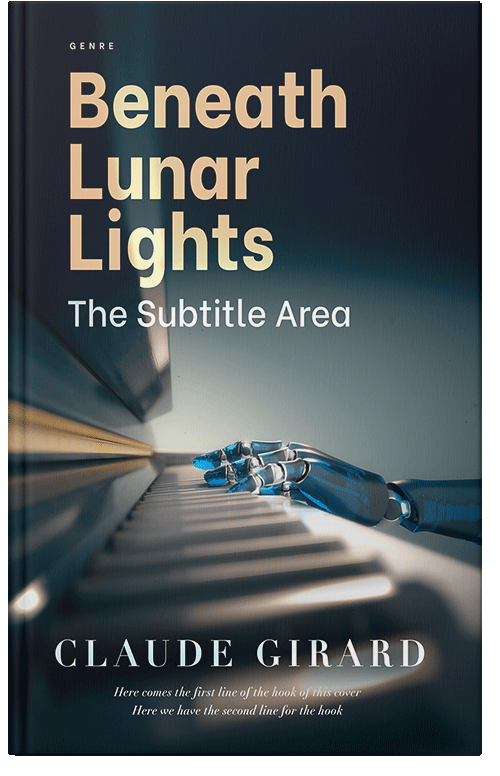 Front view of Premade Science Fiction Book Cover - Coral Reef