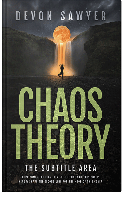 Front view of Premade Surreal Book Cover - Gimblet