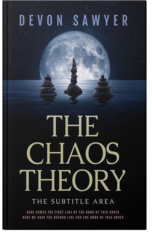 Front view of Premade Self-Improvement & Self-Help Book Cover - Pumice