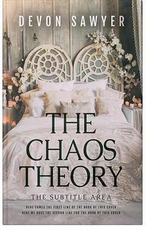 Premade Book Cover Silver Rust