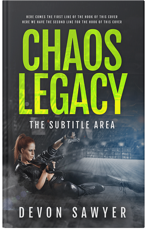 Front view of Premade Mystery & Thriller & Suspense Book Cover - Shark