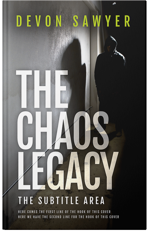 Front view of Premade Mystery & Thriller & Suspense Book Cover - Zeus