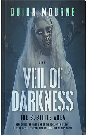 Premade Book Cover Blue Bayoux