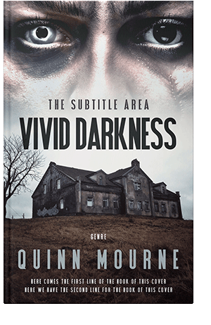 Pre Made Book Cover Quill Gray