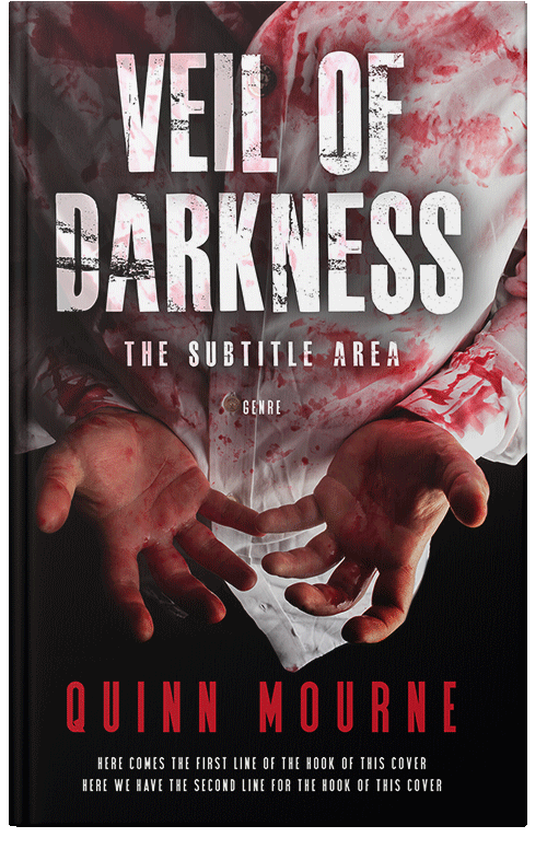 Front view of Premade Mystery & Thriller & Suspense Book Cover - Eunry