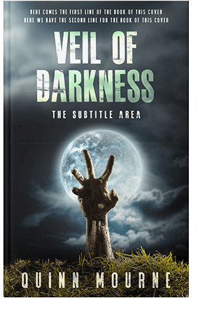 Pre Made Book Cover Outer Space