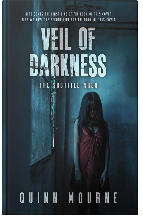 Front view of Premade Horror Book Cover - Mirage