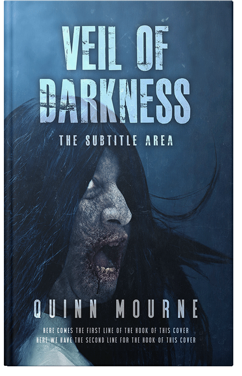 Front view of Premade Horror Book Cover - Big Stone