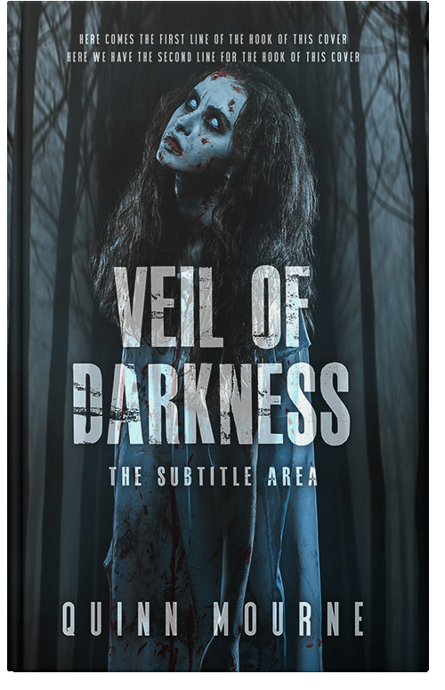 Front view of Premade Horror Book Cover - Bunker