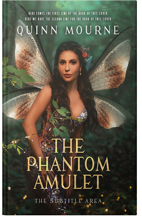 Front view of Premade Fantasy Book Cover - Rangitoto