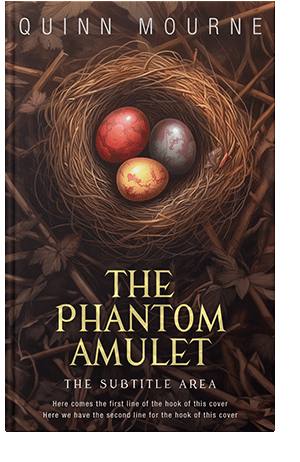 Pre Made Book Cover Tamarind