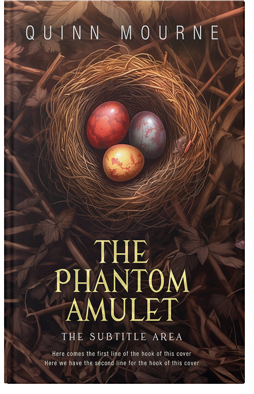 Front view of Premade Fantasy Book Cover - Tamarind