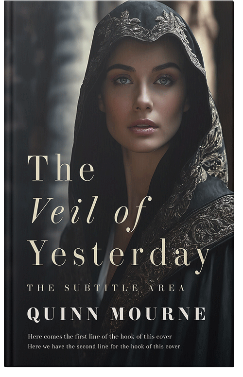 Front view of Premade Mystery & Thriller & Suspense Book Cover - Shark