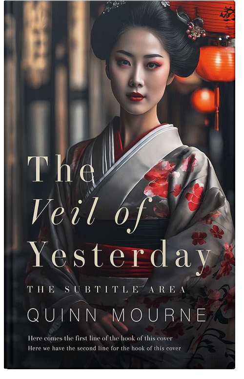 Front view of Premade Historical Book Cover - Thunder