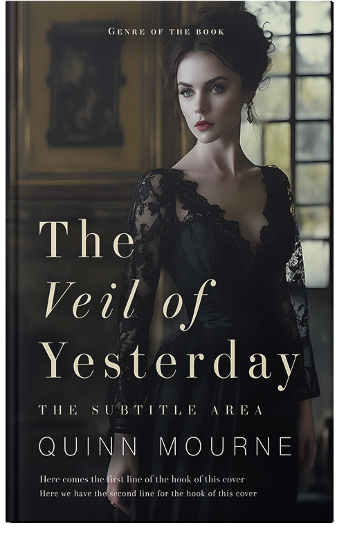 Front view of Premade Historical Book Cover - Cod Gray