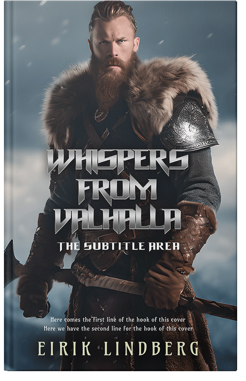 Front view of Premade Historical Book Cover - Shark